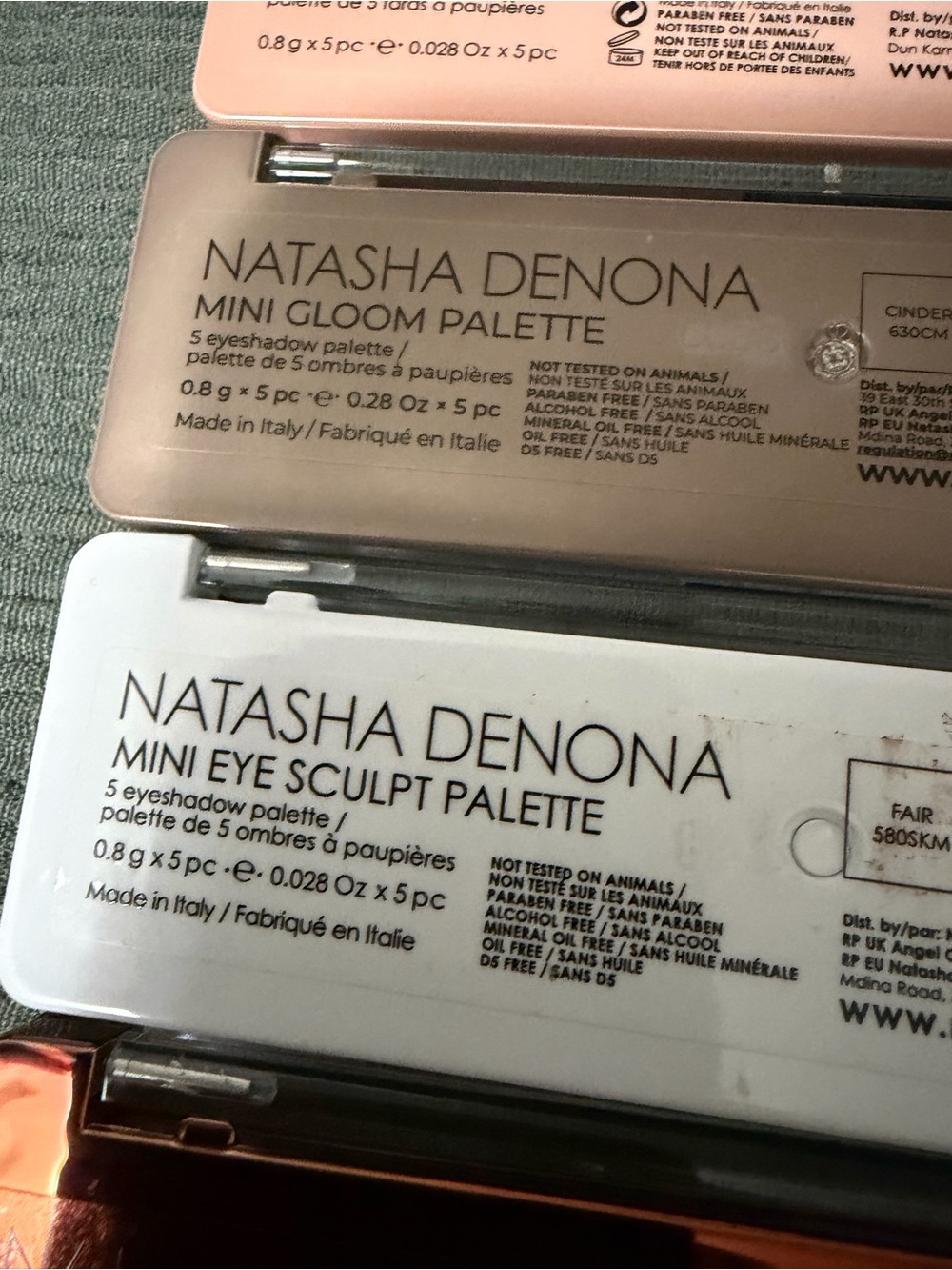 Natasha Denona 5 mini palettes - Picture 3 of 6